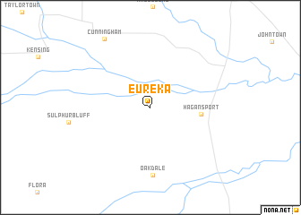 map of Eureka