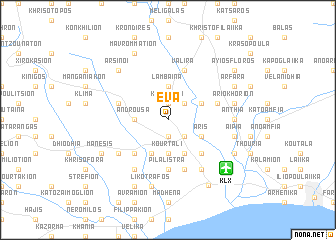 map of Éva