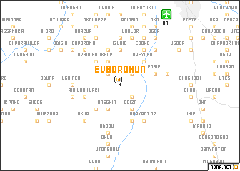 map of Evborohun