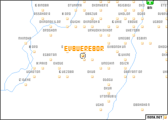 map of Evbuerebor