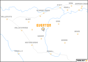 map of Everton
