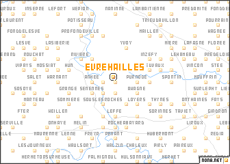 map of Evrehailles