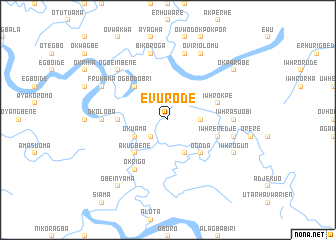 map of Evurode