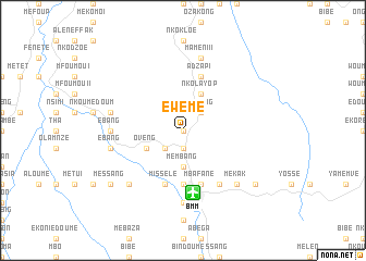 map of Ewémé