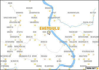 map of Ewendiulu
