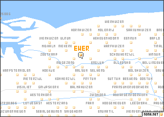 map of Ewer
