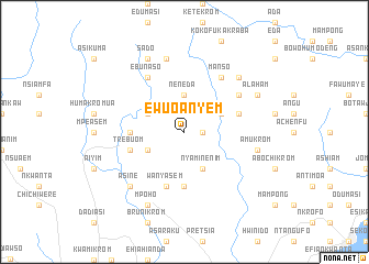 map of Ewuoanyem