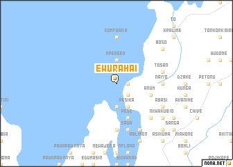 map of Ewurahai