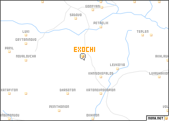 map of Exochí