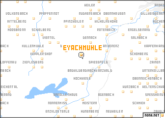 map of Eyachmühle