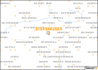 map of Eyershausen