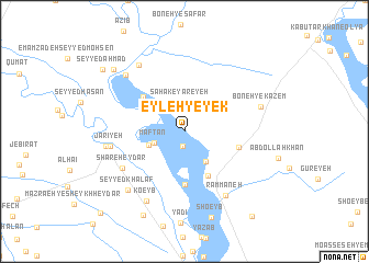 map of ‘Eyleh-ye Yek