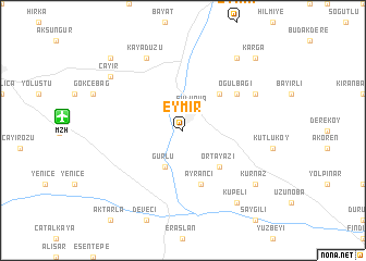 map of Eymir