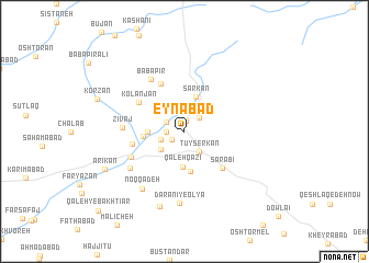 map of ‘Eynābād