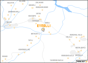 map of Eynallı