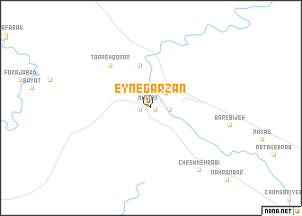 map of ‘Eyn-e Garzān