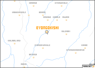 map of Eyongo-Kishi