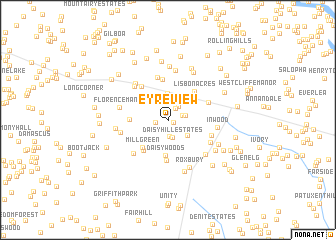 map of Eyre View