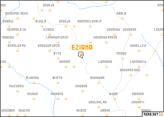 map of Eziama