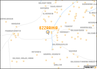 map of Ez Zaaïmia