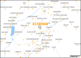 map of Ez Zâroûb