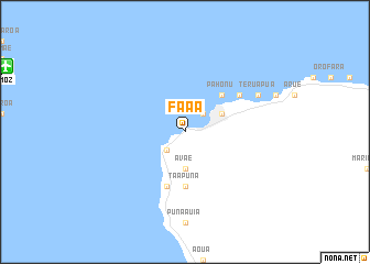 map of Faaa