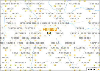 map of Faâdou