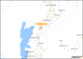 map of Faarax