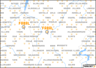 map of Fabal