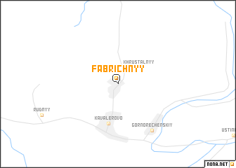 map of Fabrichnyy