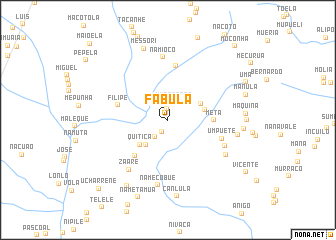 map of Fábula