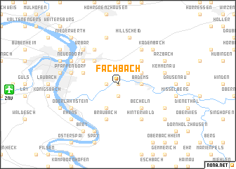 map of Fachbach