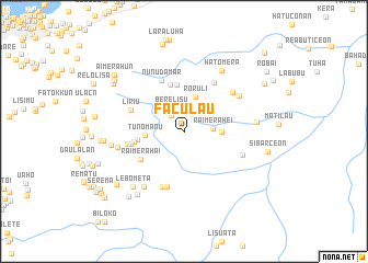 map of Faculau