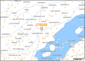 map of Fadda