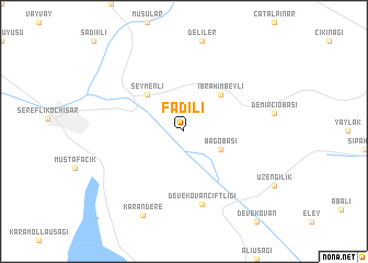 map of Fadılı