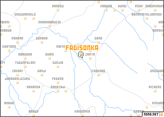 map of Fadisonka