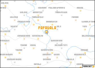 map of Fafadala