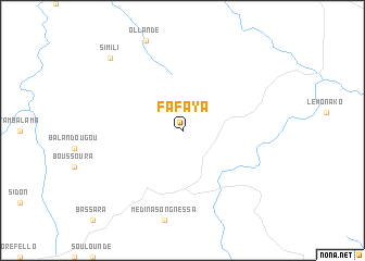 map of Fafaya