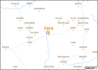 map of Fafa