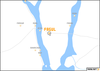 map of Fagul