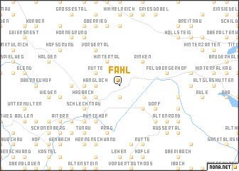 map of Fahl