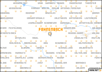 map of Fahrenbach