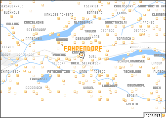 map of Fahrendorf