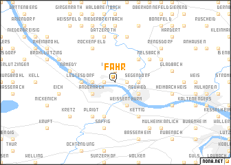 map of Fahr