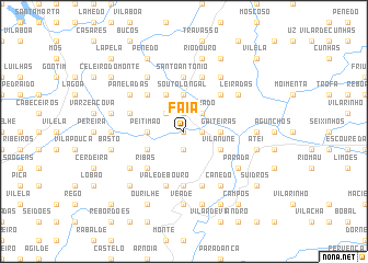 map of Faia