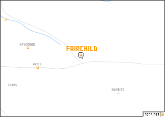 map of Fairchild