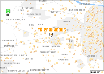 map of Fairfax Woods