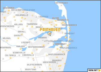 map of Fair Haven