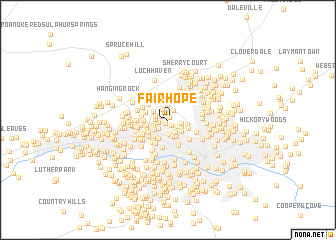 map of Fairhope