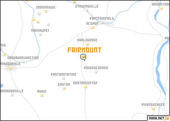 map of Fairmount